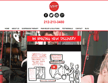 Tablet Screenshot of manhattanptandpain.com